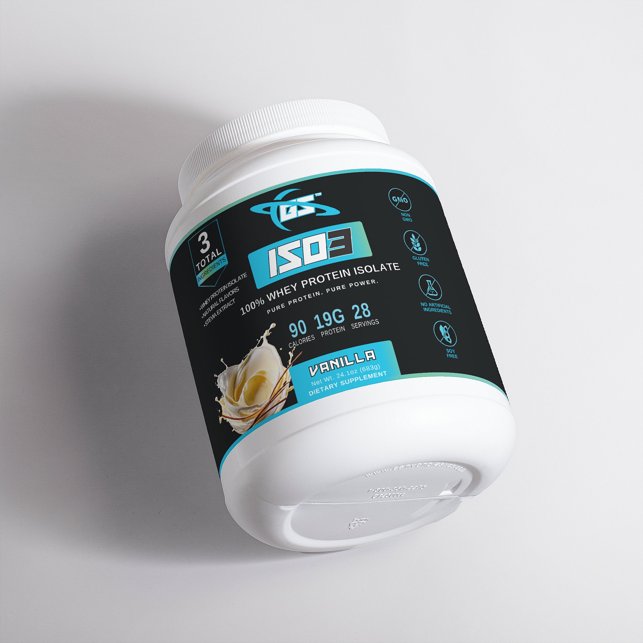 Iso3 100% Whey Protein Isolate (Vanilla)