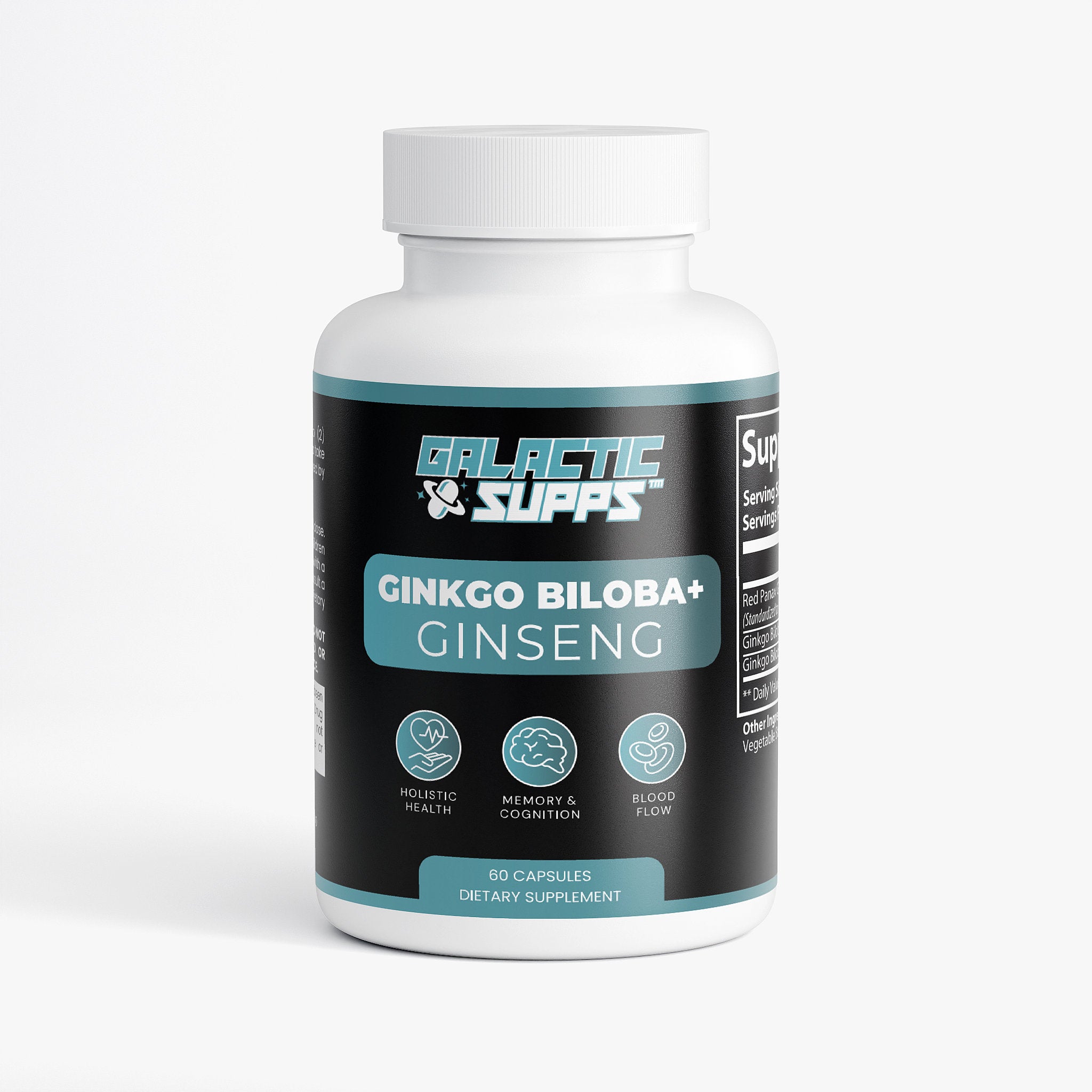 Ginkgo Biloba + Ginseng - Cognitive & Energy Support