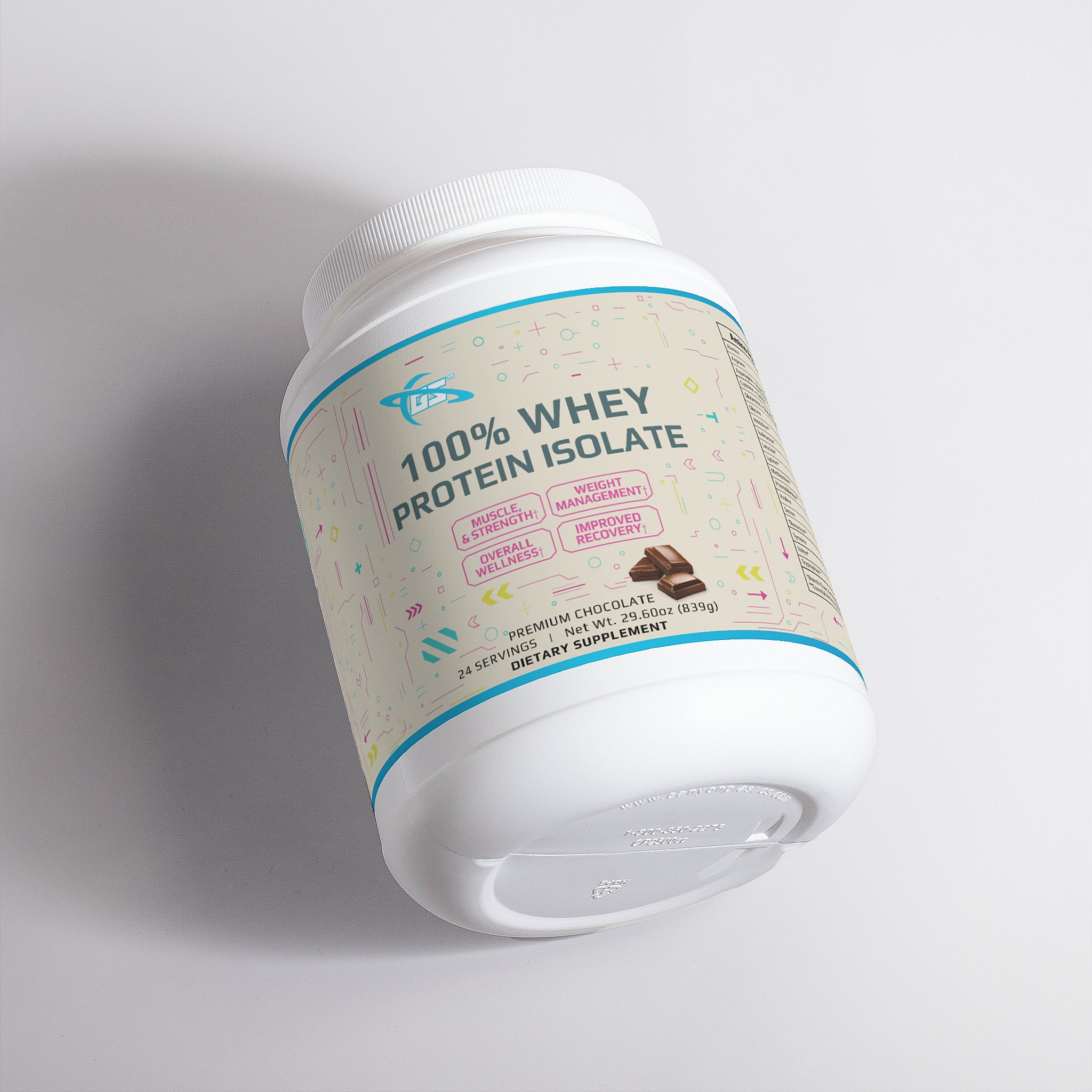 Advanced 100% Whey Protein Isolate with MCT Oil (Chocolate)