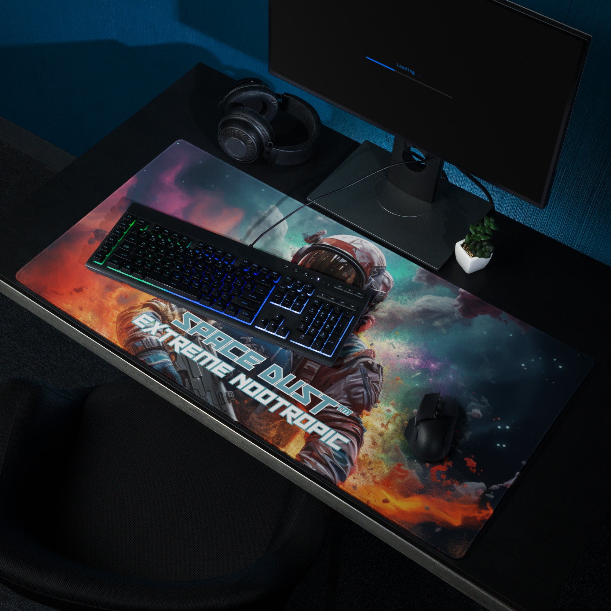 Space Dust Mouse Pad / Keyboard Pad / Desk Pad - Galactic Supps
